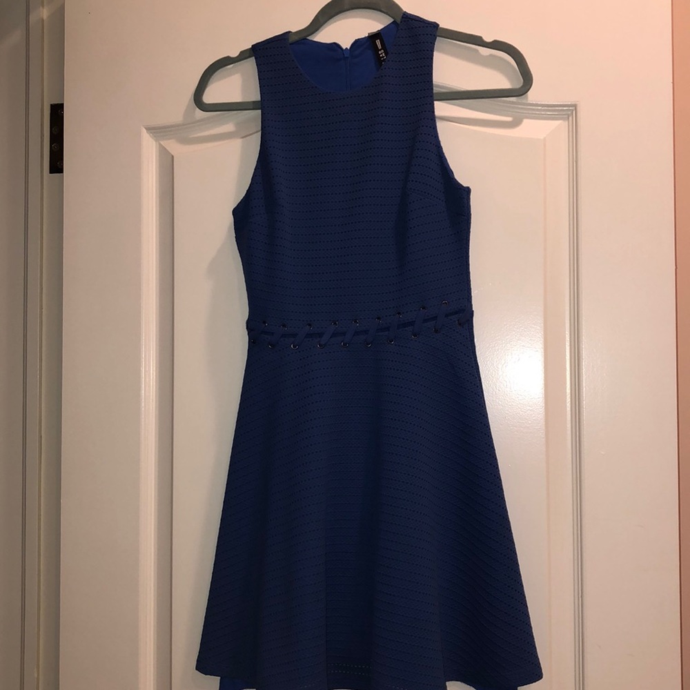 Blue dress